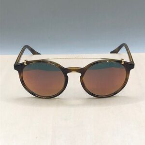 Vogue VO5161S Round Dark Havana Sunglasses 51-20-135 Brown Lens